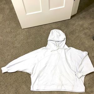 Lululemon crop hoodie size 6 lightest of blues